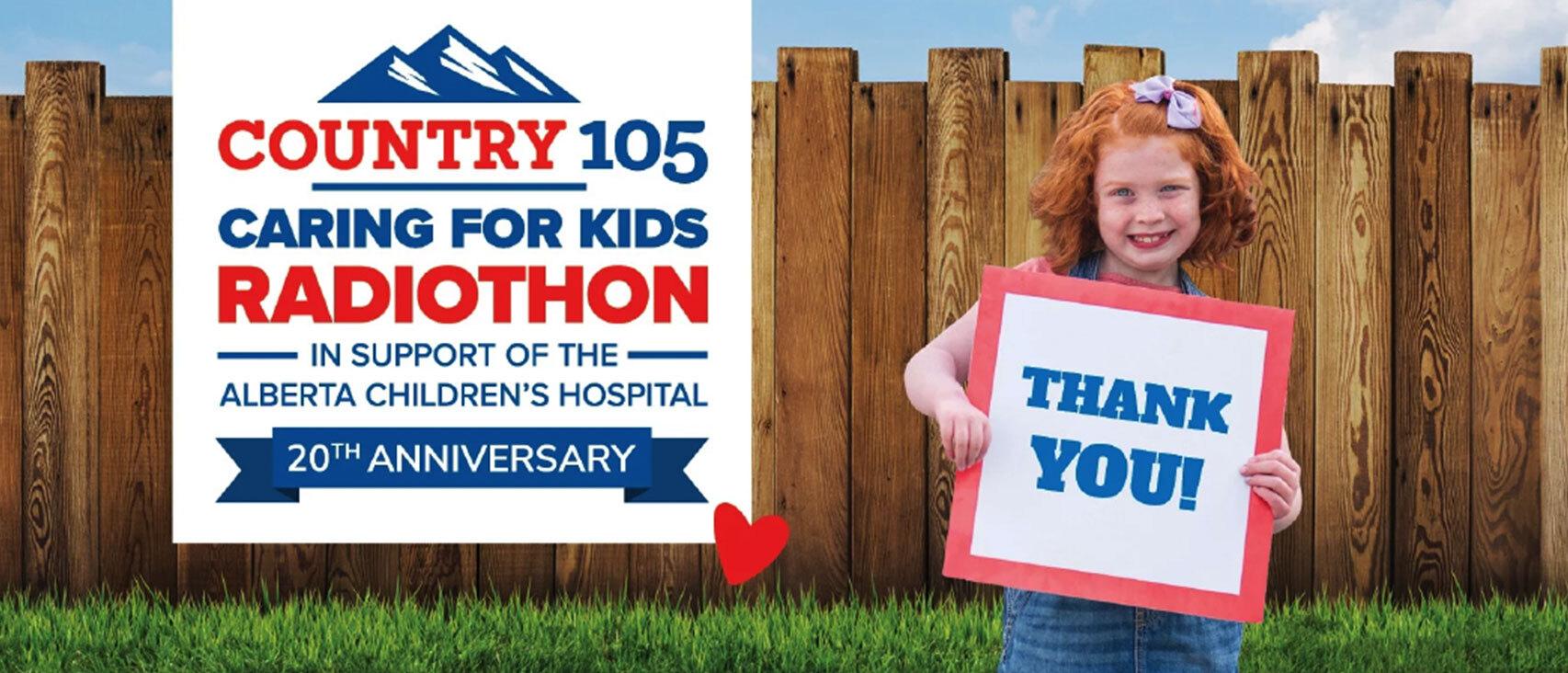 Country 105 Caring for Kids Radiothon