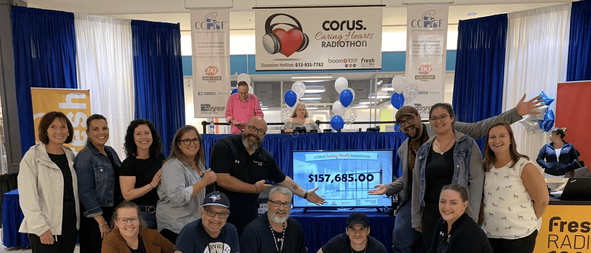 Cornwall’s Corus Caring Hearts Radiothon