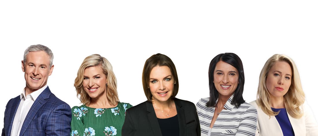 Corus news anchors